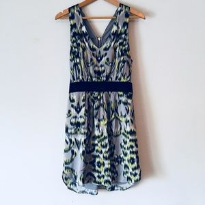 Milly Silk Racerback Urban Zip Dress (size 10)